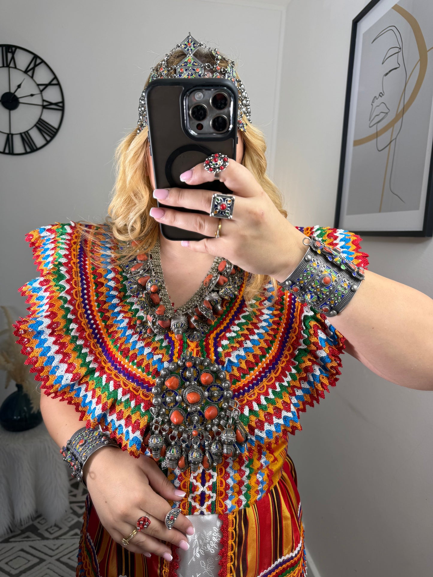 Robe traditionnelle Iwadiyen sans manche Yelli