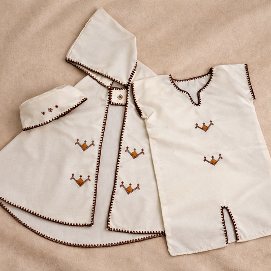 Tenue de circoncision kabyle – Confection artisanale Robes Kabyles