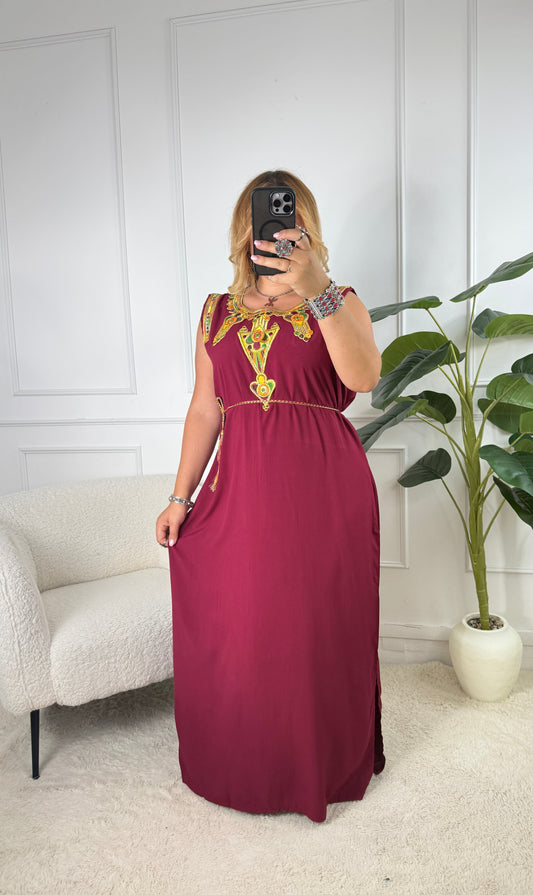 Robe de maison kabyle — Modèle Yelli