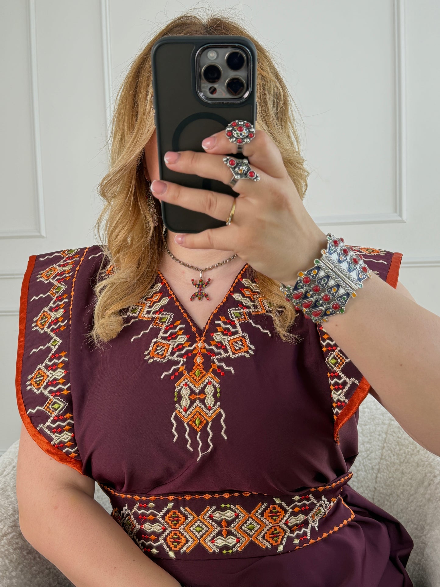 Robe de soirée kabyle — Modele Yelli