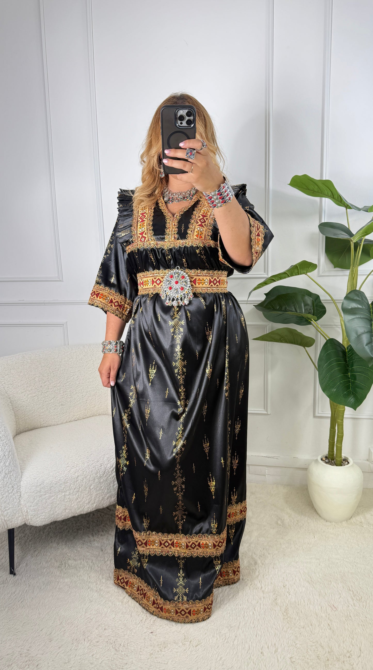 Robe de soirée kabyle — Modèle Yelli