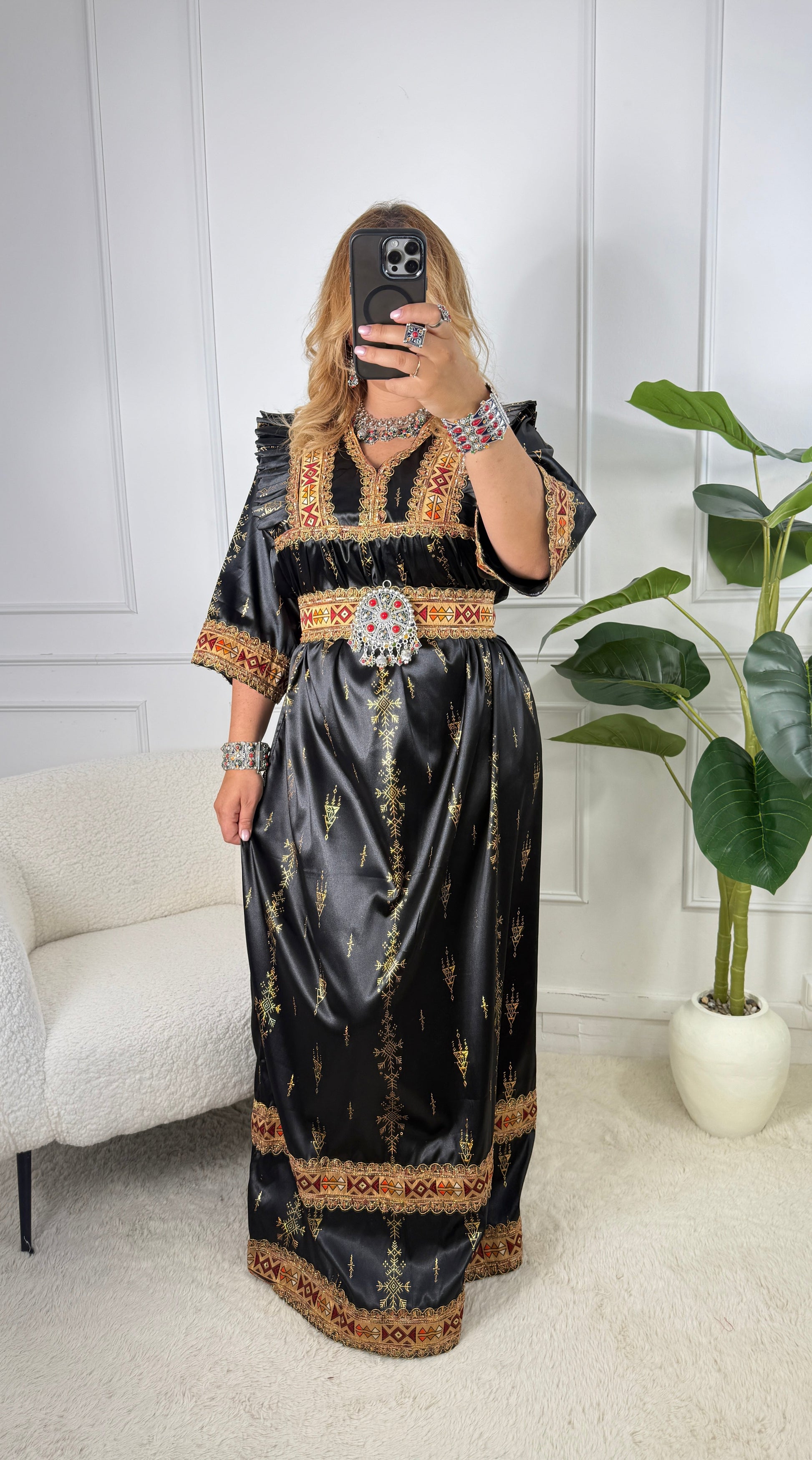 Robe de soirée kabyle — Modèle Yelli