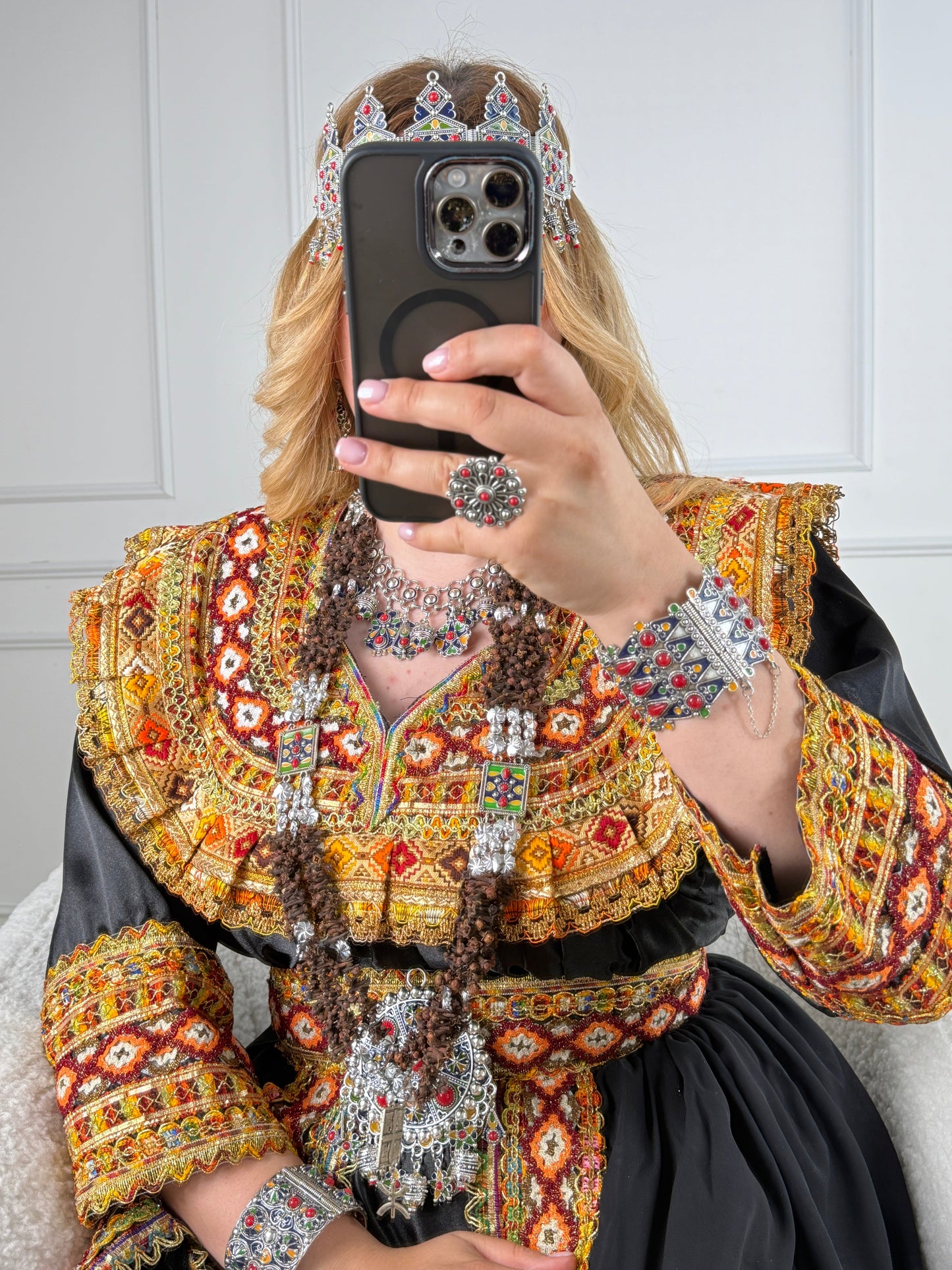 Robe de soirée kabyle — Modèle Yelli