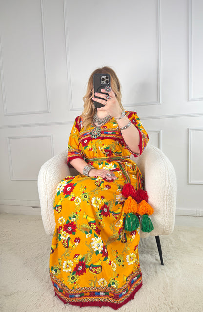 Robe de maison kabyle — Modèle Dihya Yelli