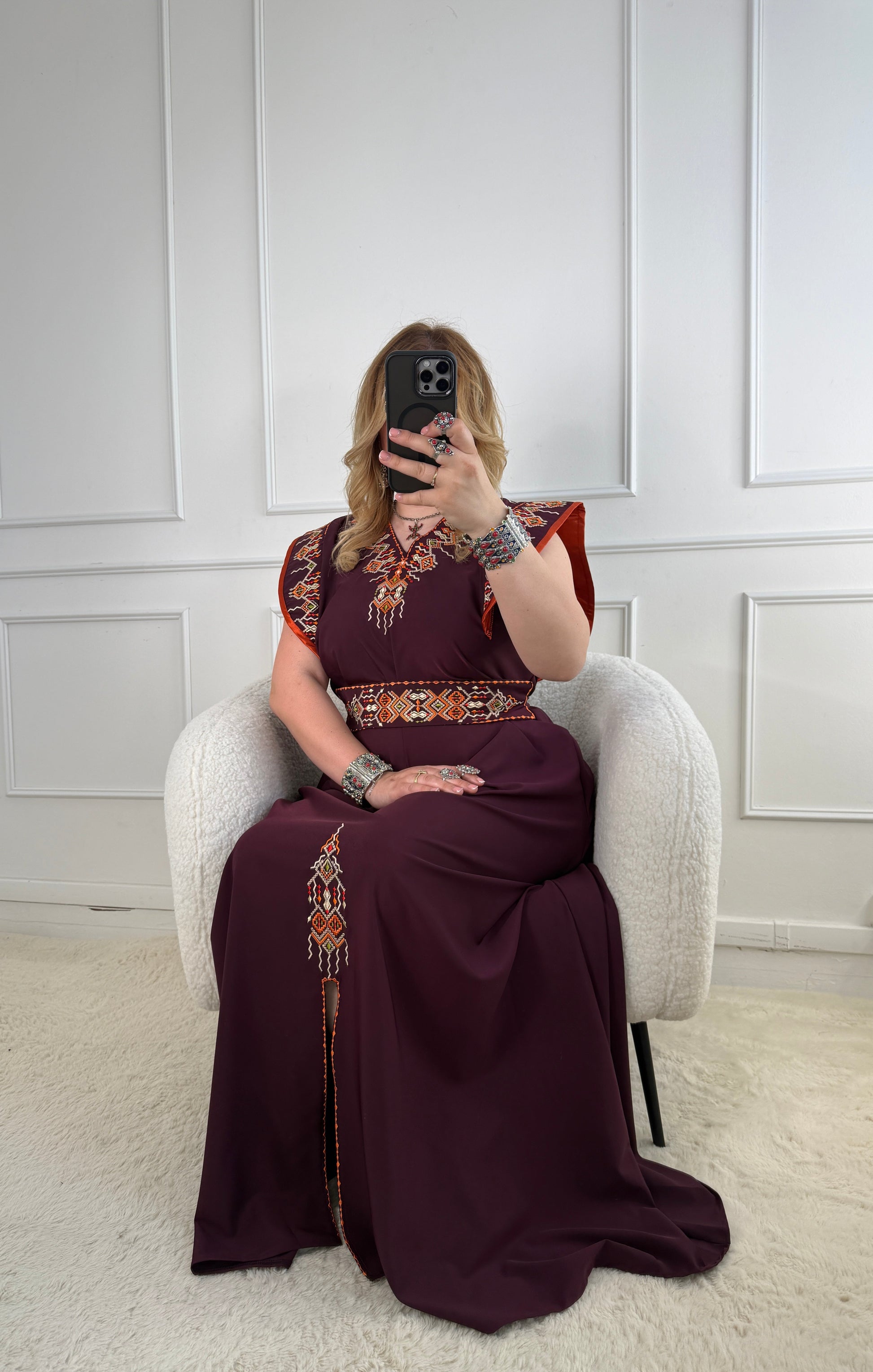 Robe de soirée kabyle — Modele Yelli