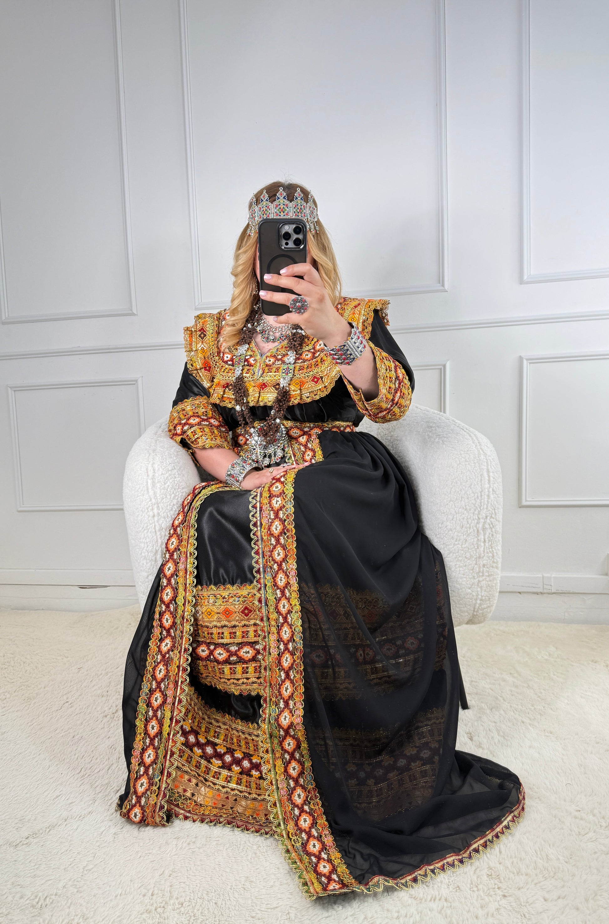 Robe de soirée kabyle — Modèle Yelli