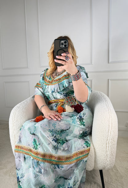 Robe de maison kabyle — Modèle Lilia