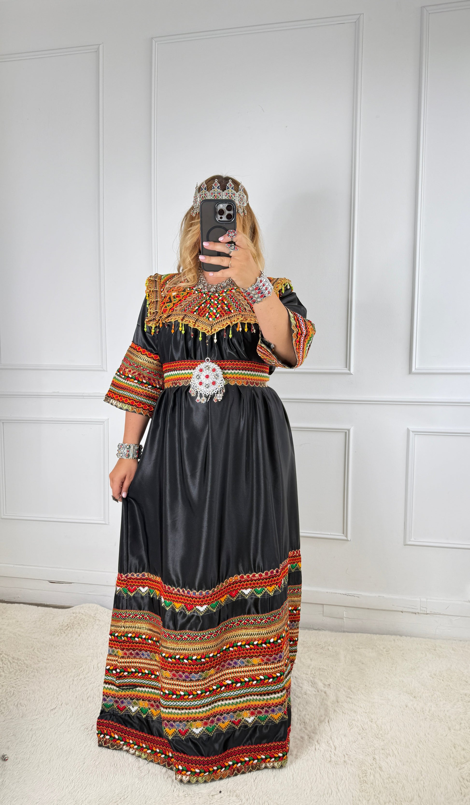 Robe de soirée kabyle — Modèle Zohra Yelli