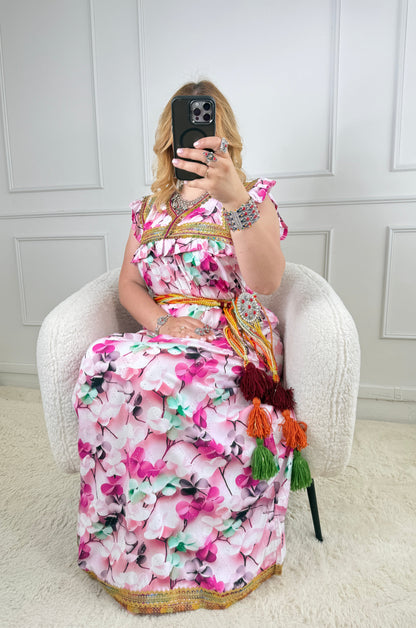 Robe de maison kabyle — Modèle Sania Yelli