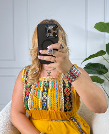 Robe de maison kabyle — Modèle Yelli
