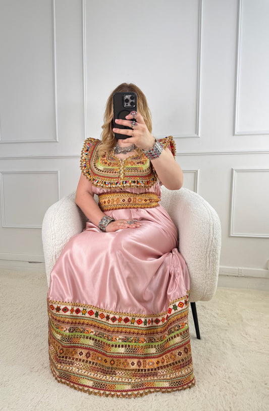 Robe de soirée kabyle — Modèle Sana Yelli