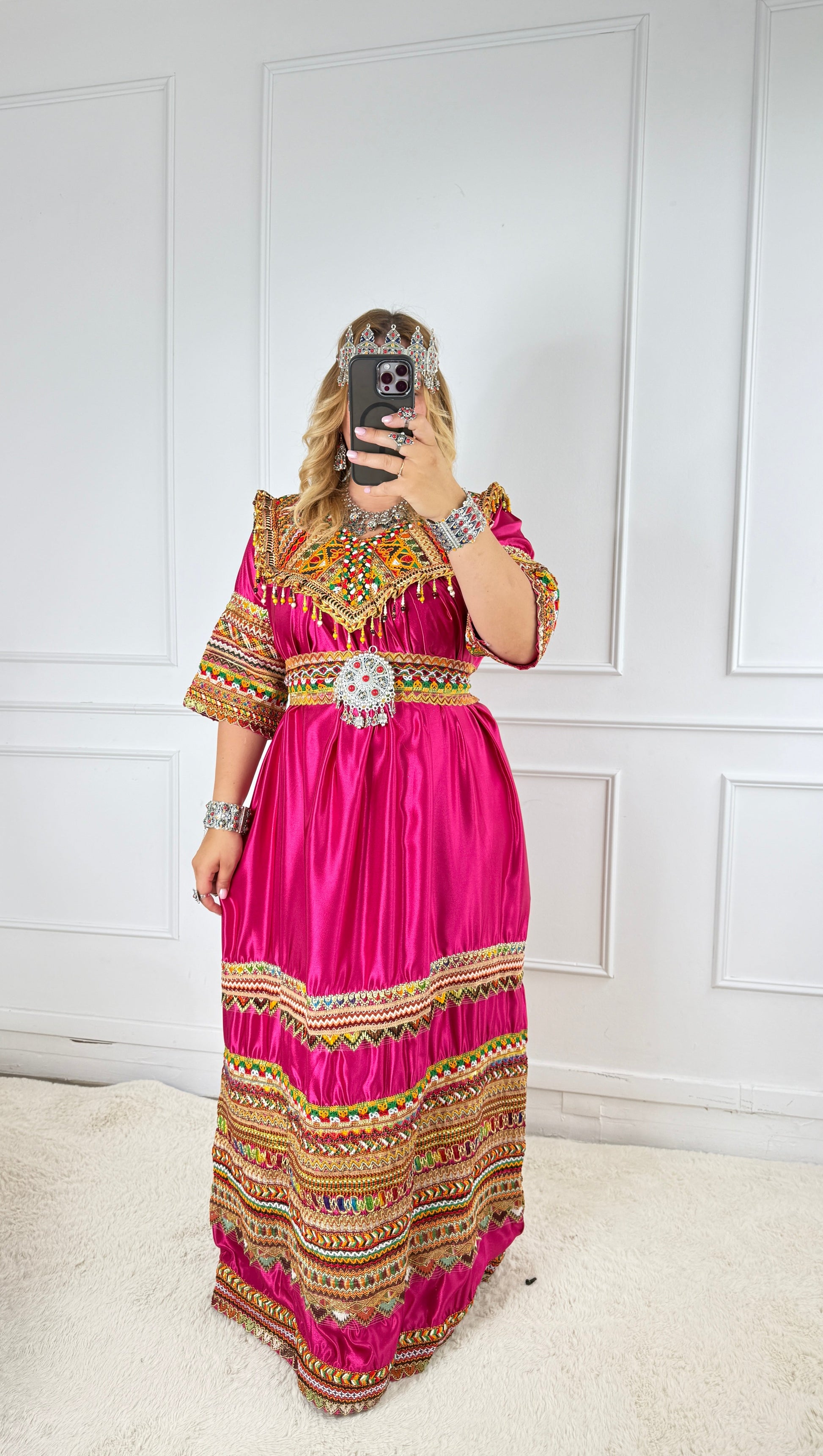 Robe de soirée kabyle — Modèle Zohra Yelli