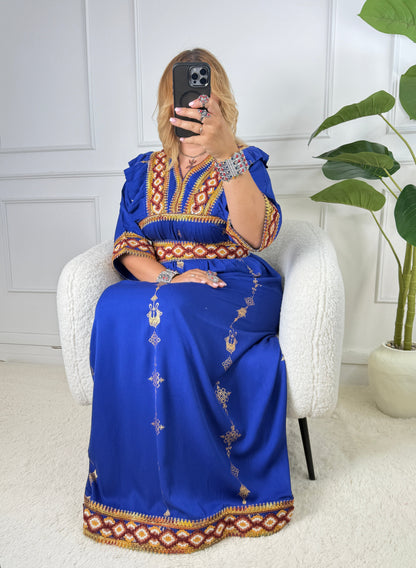 Robe d’hôtesse kabyle — Modèles Lylia Demi manches Yelli