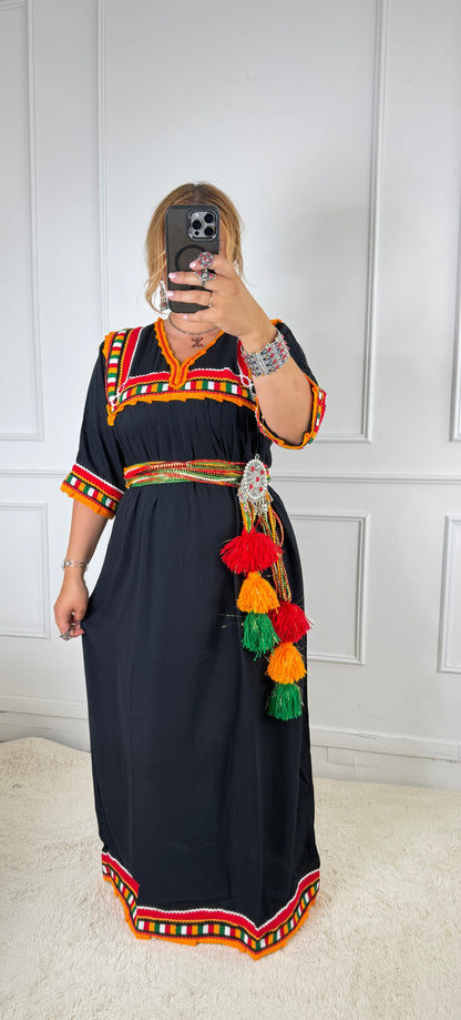 Robe de maison kabyle — Modèle Danya Yelli