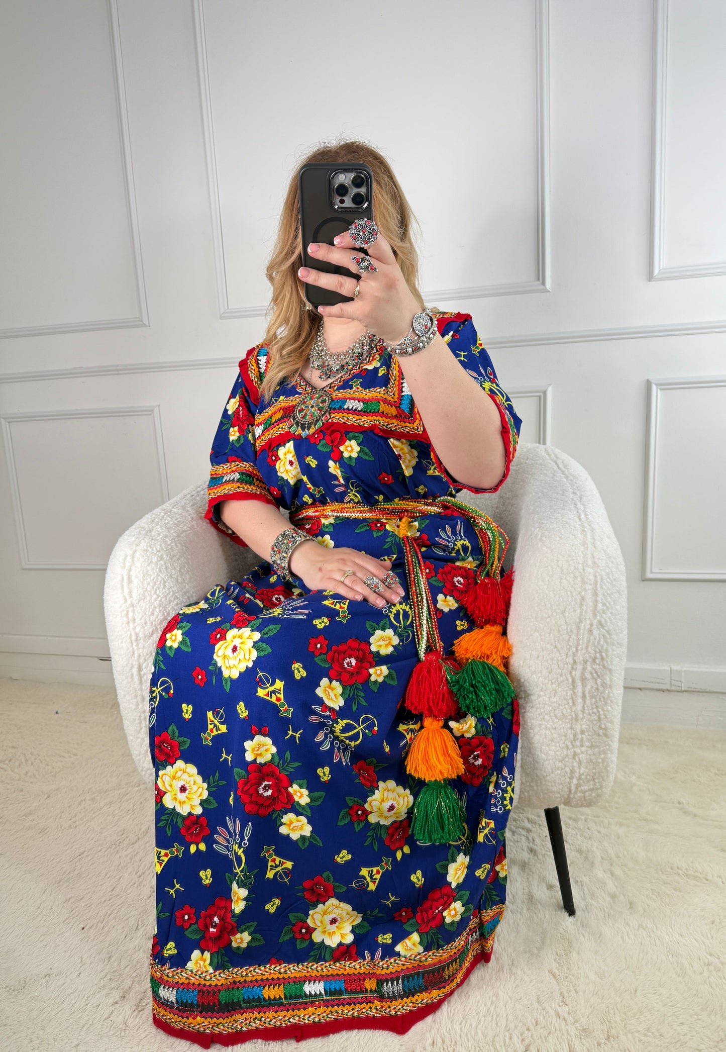 Robe de maison kabyle — Modèle Dihya (Copie) Yelli