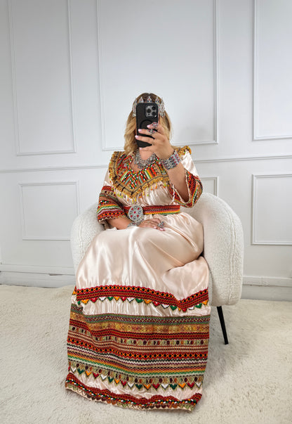 Robe de soirée kabyle — Modèle Zohra Yelli
