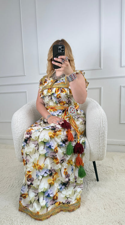 Robe de maison kabyle — Modèle Sania Yelli