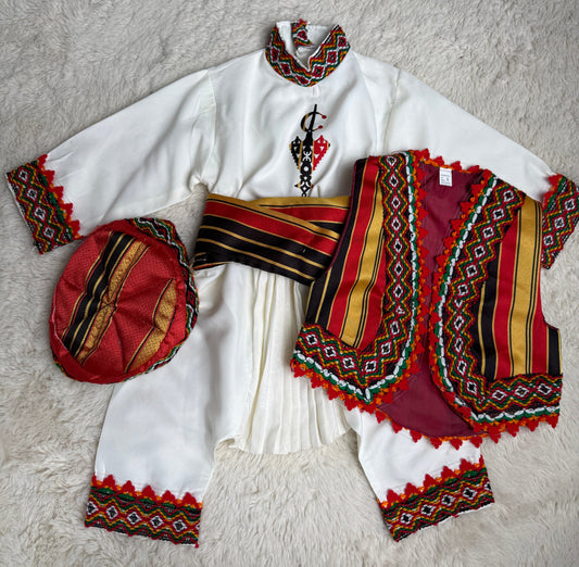 Tenue traditionnelle kabyle Thara - Idéale pour cérémonie de circoncision Robes Kabyles