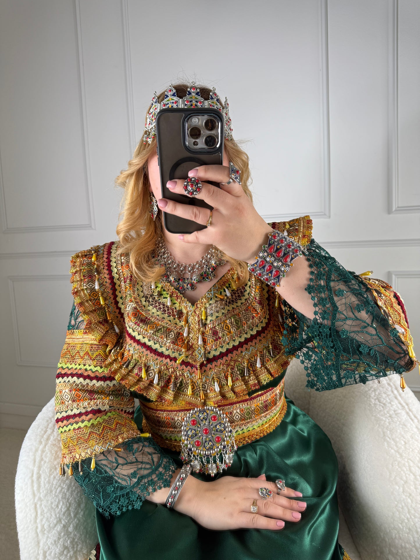 Robe De soirée kabyle — Modèle  Lamia