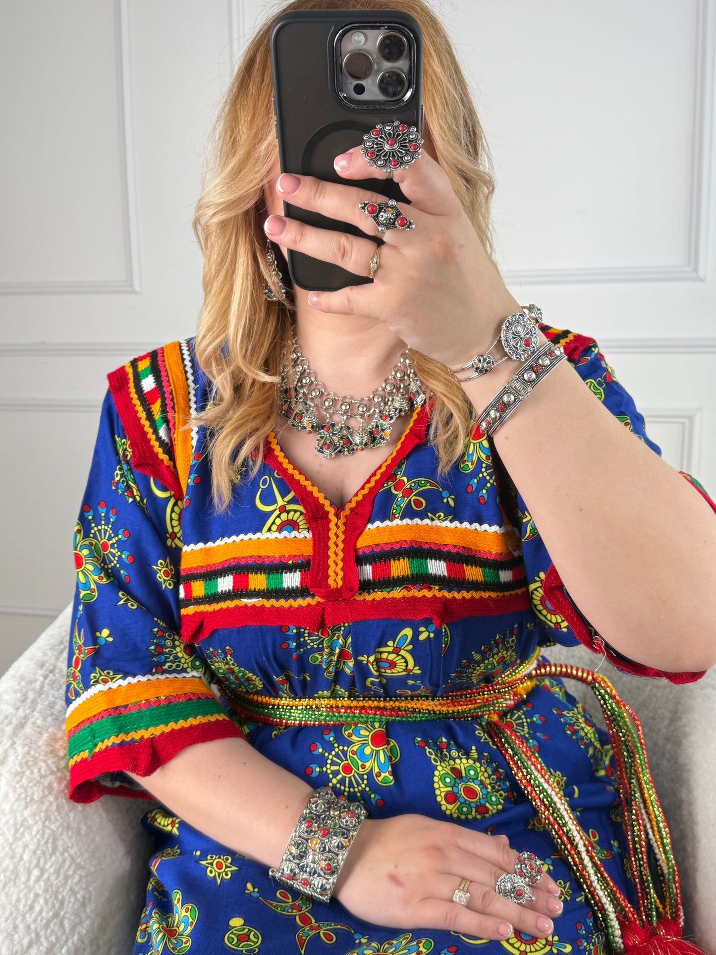 Robe Jida Kabyle – Modèle Kenza Yelli