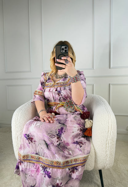 Robe de maison kabyle — Modèle Lilia