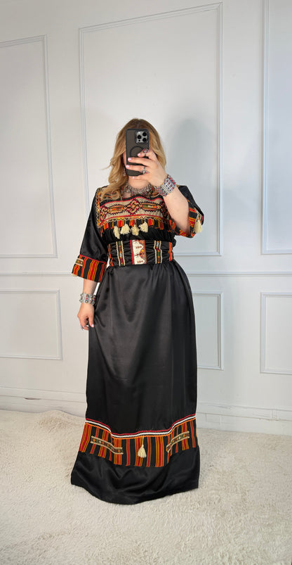 Robe de soirée kabyle — Modèle Tamazight Yelli