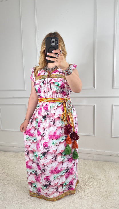Robe de maison kabyle — Modèle Sania Yelli