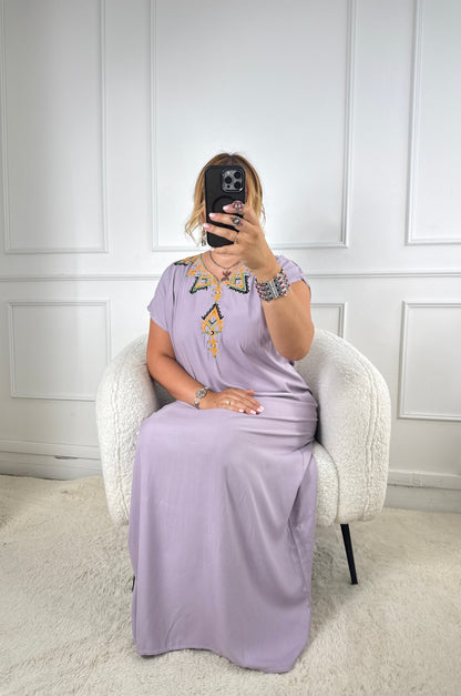 Robe de maison kabyle — Modèle Yelli