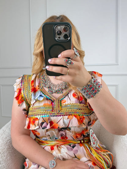 Robe de maison kabyle — Modèle Sania Yelli