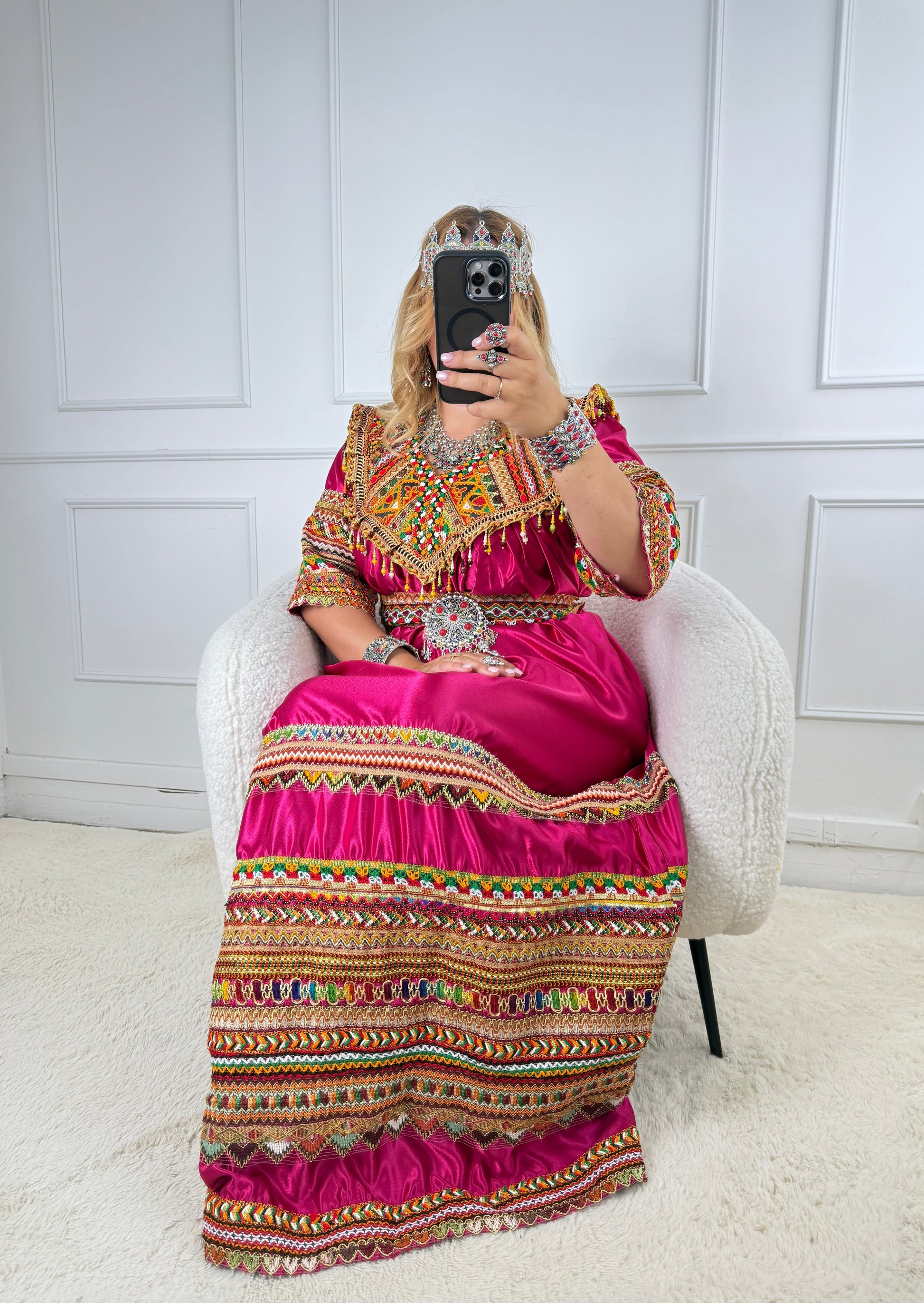 Robe de soirée kabyle — Modèle Zohra Yelli