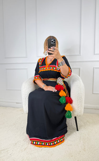 Robe de maison kabyle — Modèle Danya Yelli