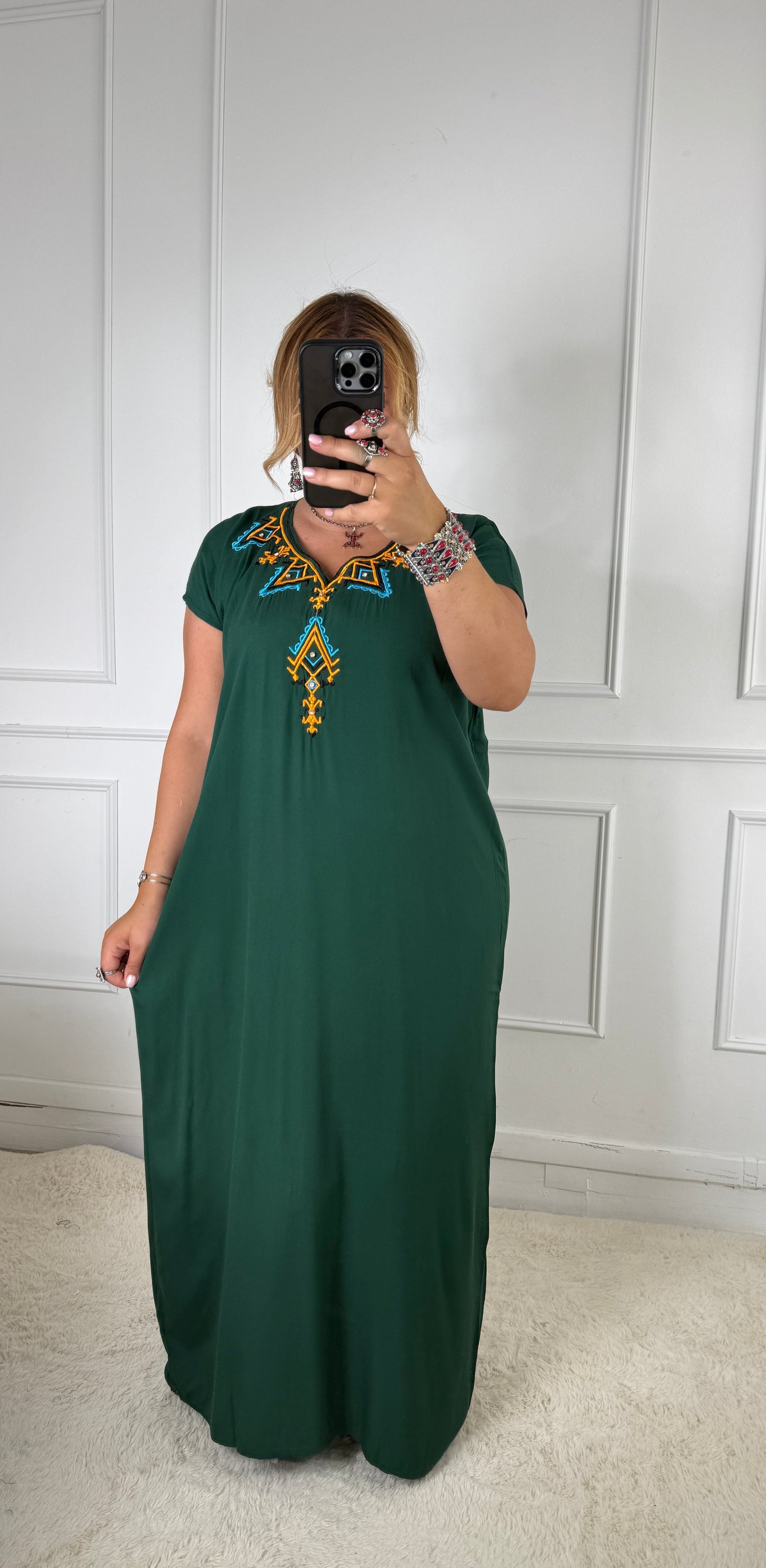 Robe de maison kabyle — Modèle Yelli
