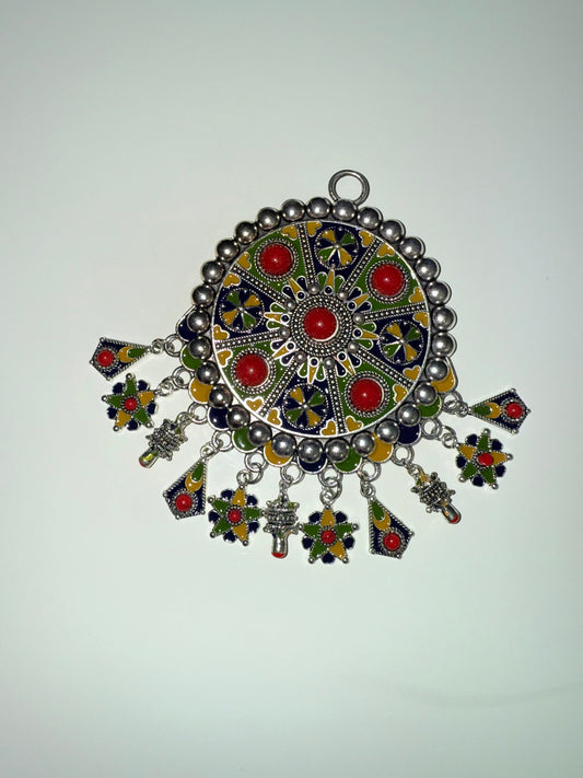 Grande broche fantaisie Yelli