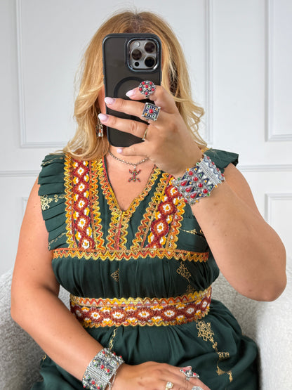 Robe d’hôtesse kabyle — Modèle Sonia Yelli