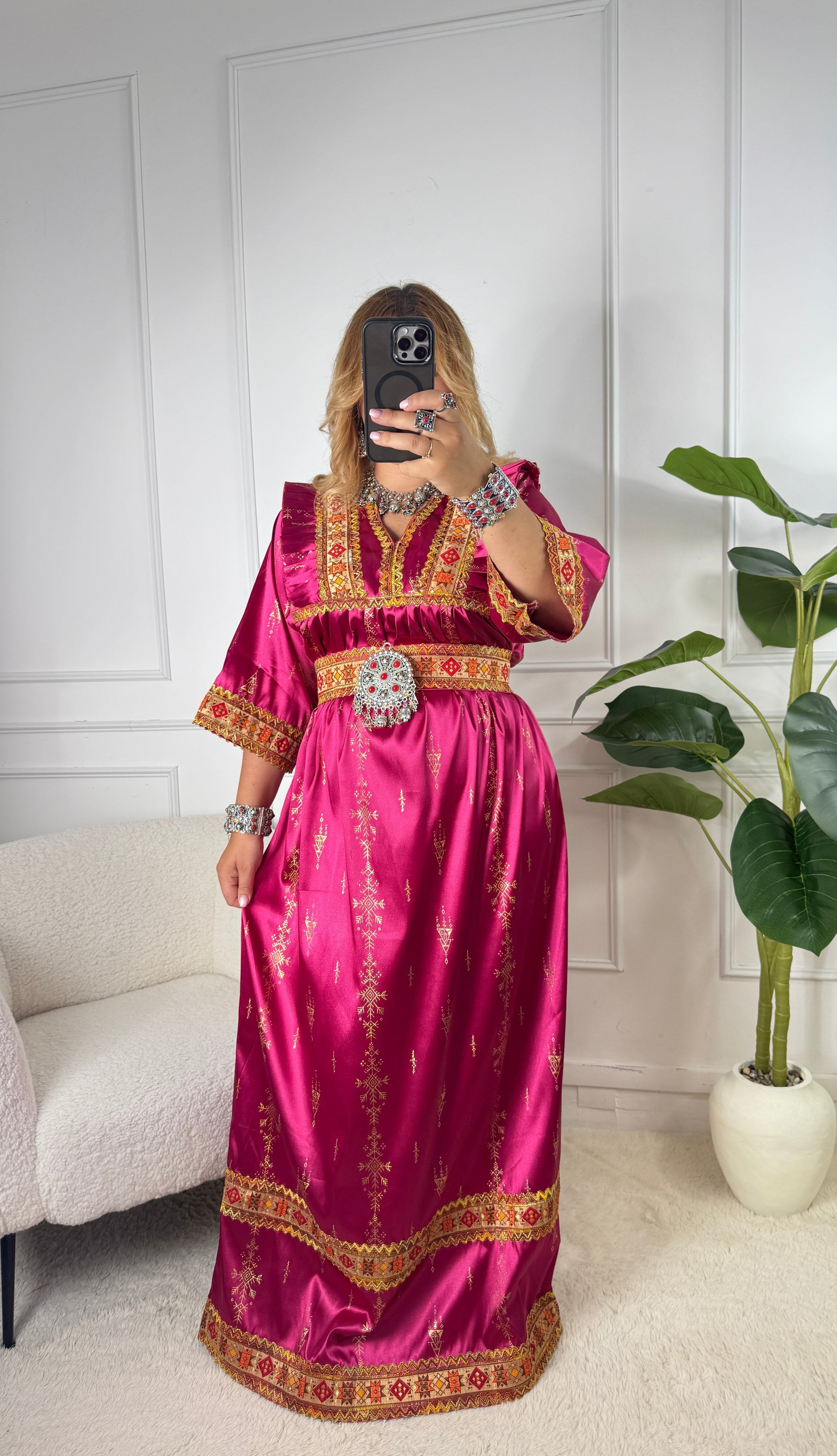 Robe de soirée kabyle — Modèle Yelli
