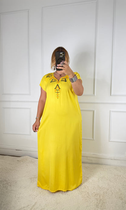 Robe de maison kabyle — Modèle Yelli