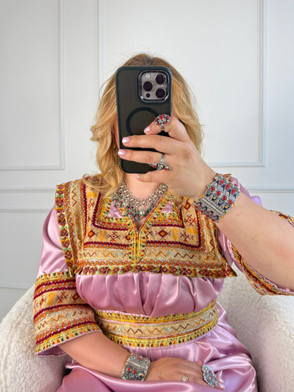 Robe de soirée kabyle — Modèle Melya Yelli