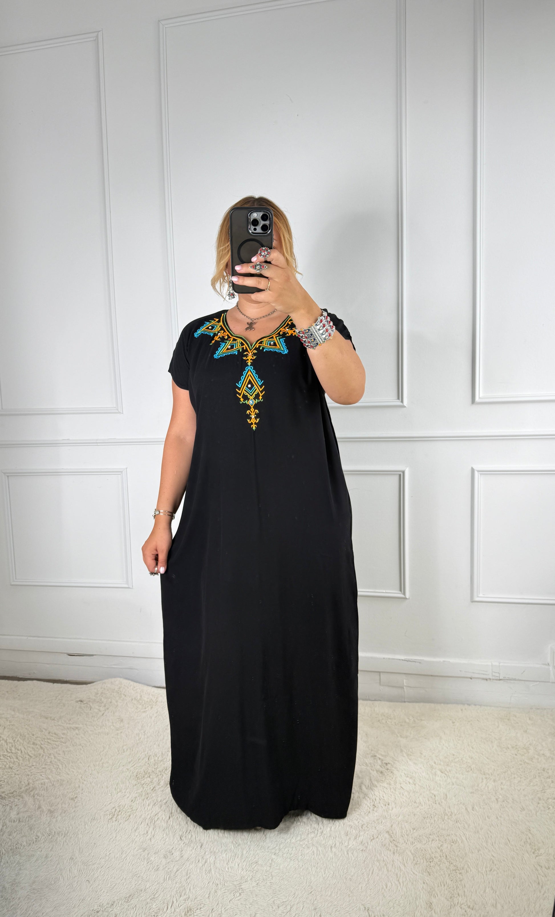 Robe de maison kabyle — Modèle Yelli