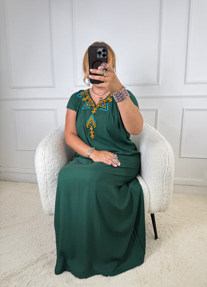 Robe de maison kabyle — Modèle Yelli