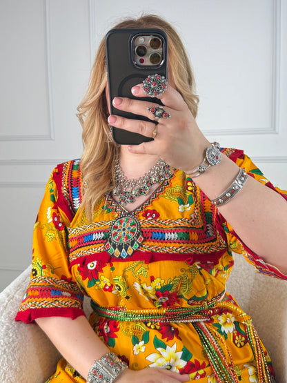 Robe de maison kabyle — Modèle Dihya Yelli