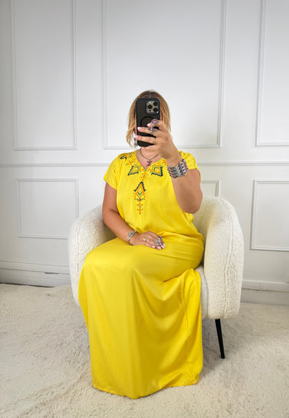 Robe de maison kabyle — Modèle Yelli