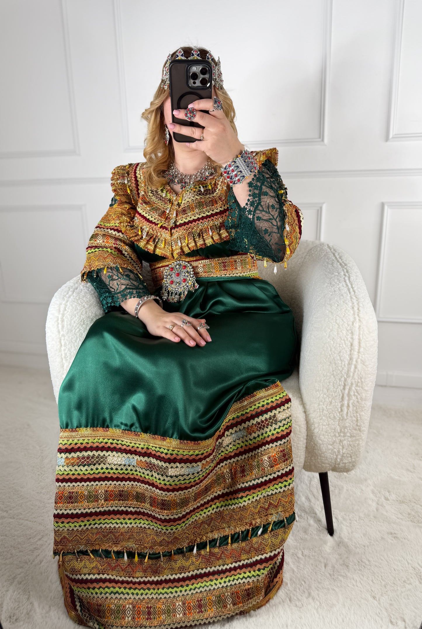 Robe De soirée kabyle — Modèle  Lamia