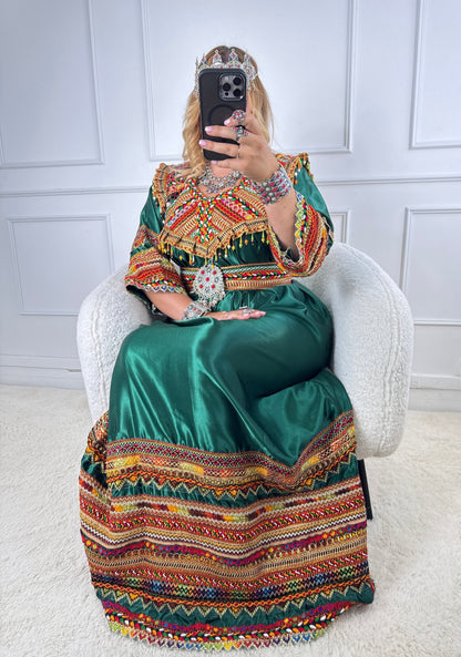 Robe de soirée kabyle — Modèle Zohra Yelli