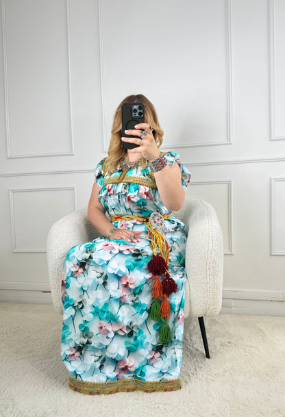 Robe de maison kabyle — Modèle Sania Yelli