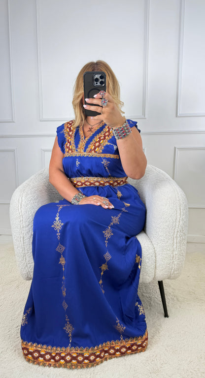 Robe d’hôtesse kabyle — Modèle Sonia Yelli