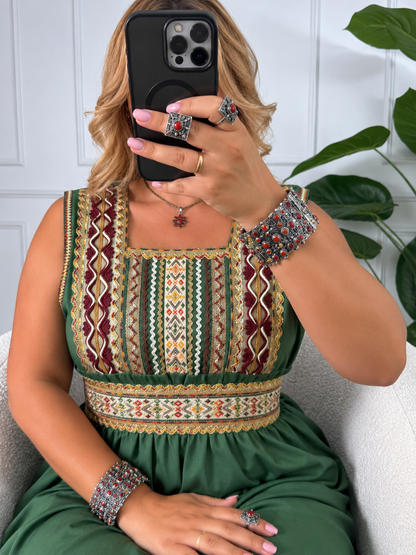 Robe de maison kabyle — Modèle Yelli
