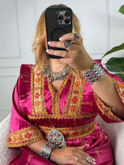 Robe de soirée kabyle — Modèle Yelli