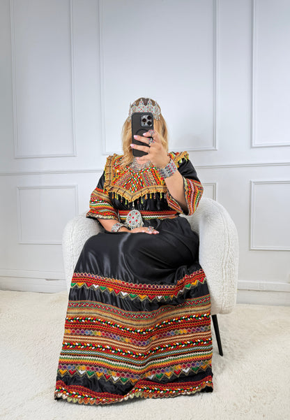 Robe de soirée kabyle — Modèle Zohra Yelli