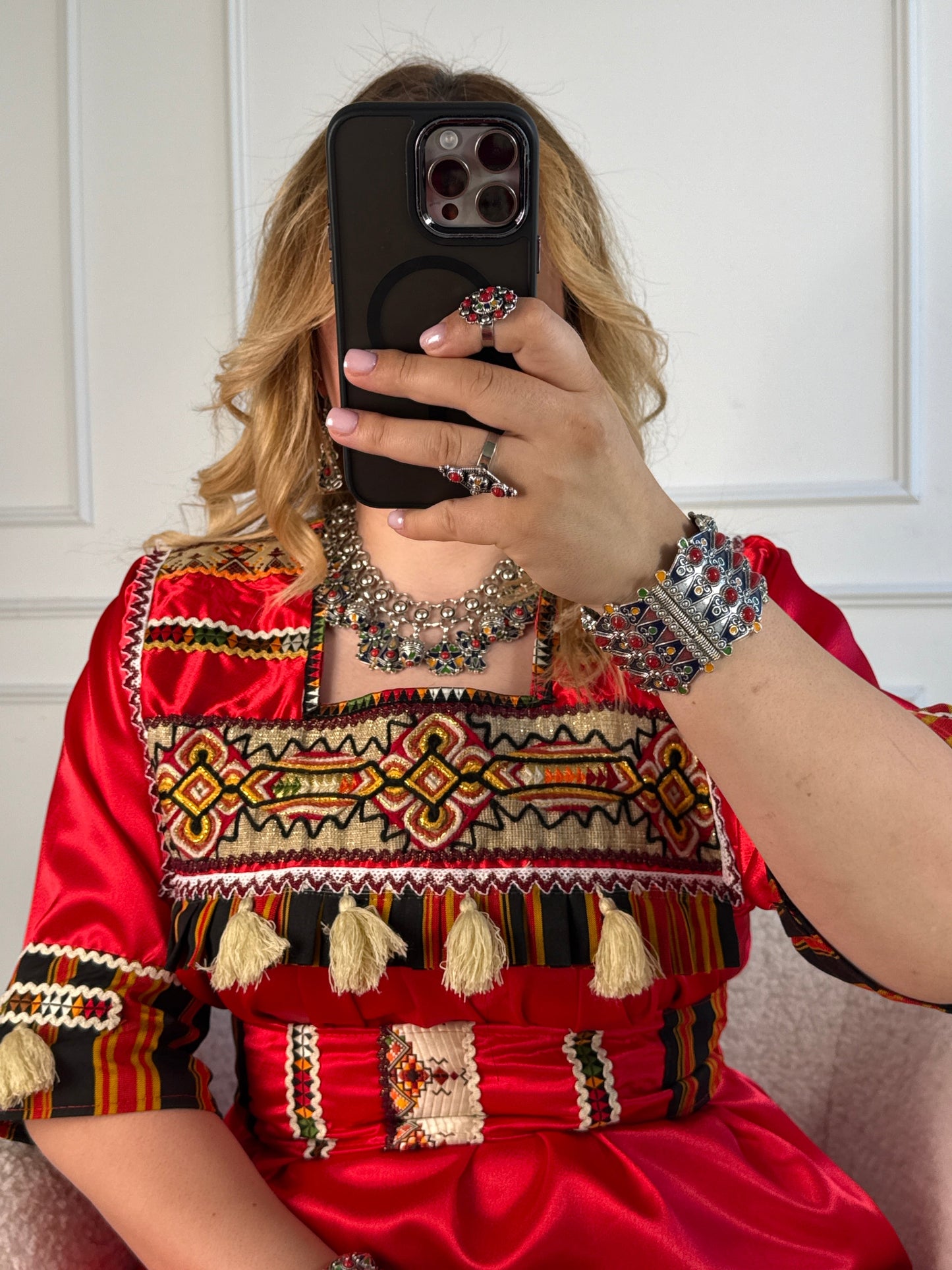 Robe de soirée kabyle — Modèle Tamazight Yelli