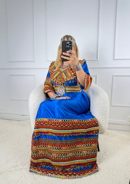 Robe de soirée kabyle — Modèle Zohra Yelli